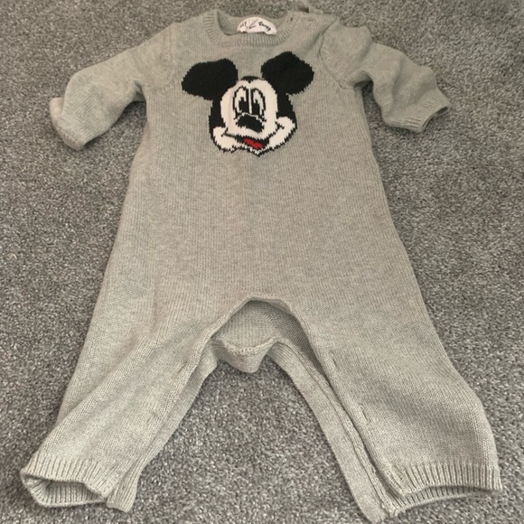 Baby GAP Mickey One Piece Outfit - Picture 1 of 5
